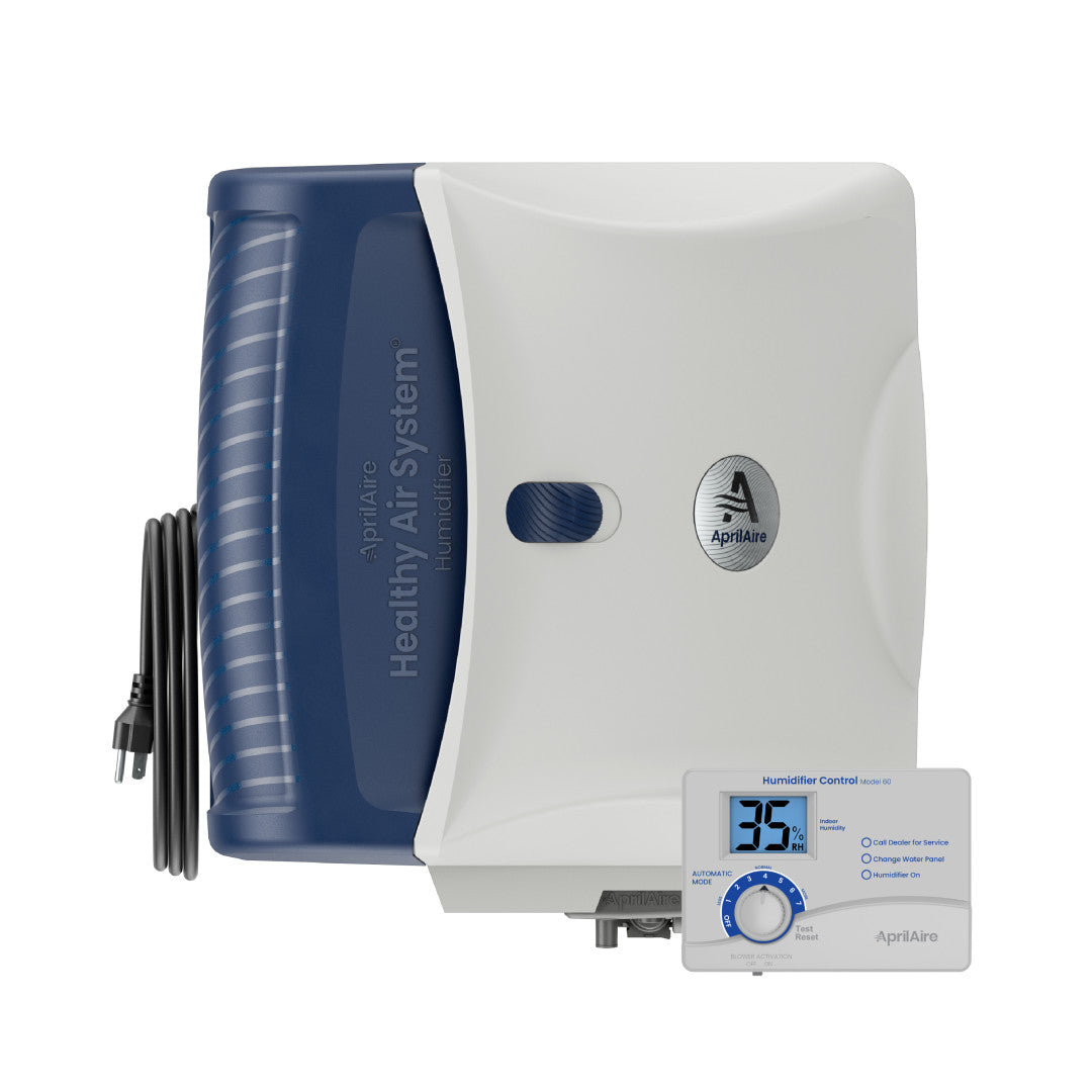 AprilAire 720A Fan-Powered Evaporative Humidifier – 21 GPD, Automatic