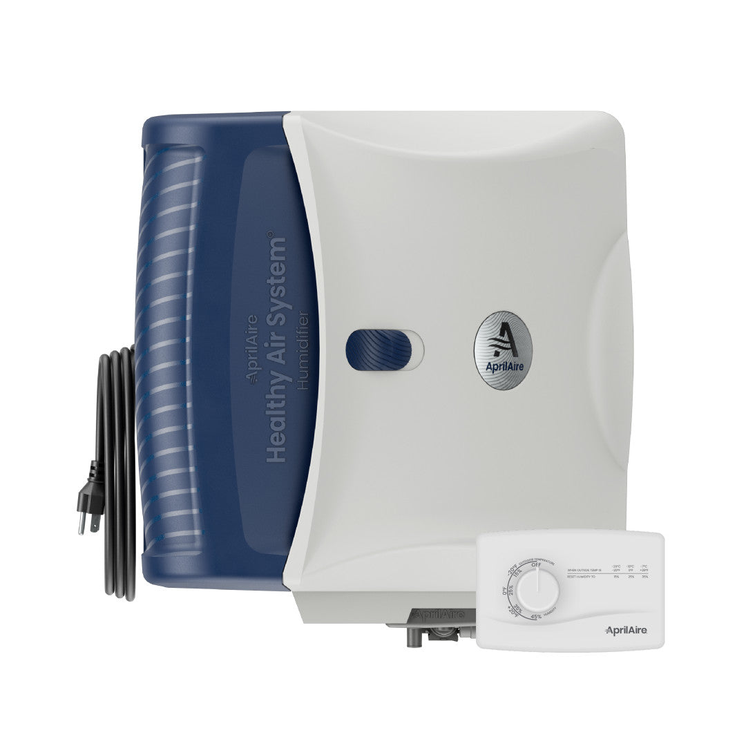 AprilAire 720M Fan-Powered Evaporative Humidifier – 21 GPD, Manual