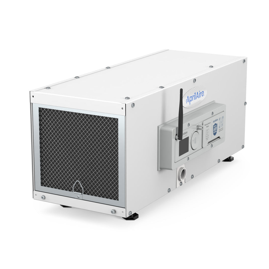 AprilAire E050W Wi-Fi Dehumidifier – Compact, 50 PPD for Tight Spaces