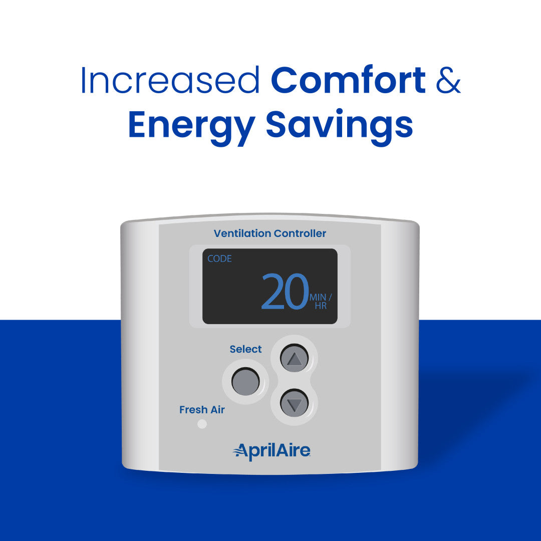 AprilAire 8120X Ventilator Control Benefits Web Ready Photo