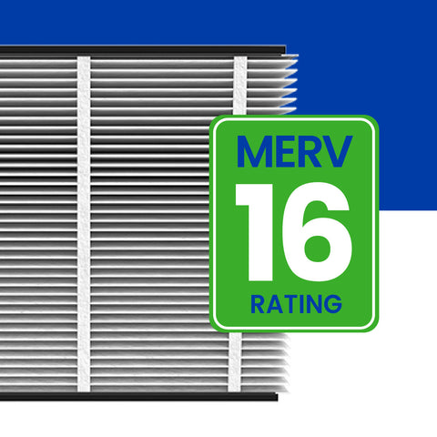 AprilAire 216 MERV 16 Air Filter for Whole-House Air Purifier Models 1210, 1620, 2210, 2216, 3210, and 4200, or 2120, 2200, Space-Gard 2200 if using Upgrade Kit 1213