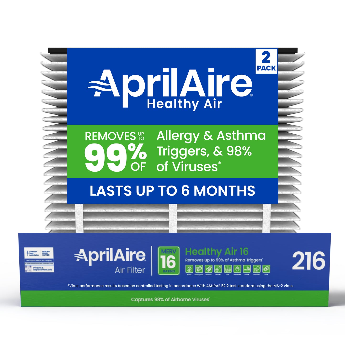 AprilAire 216 MERV 16 Air Filter