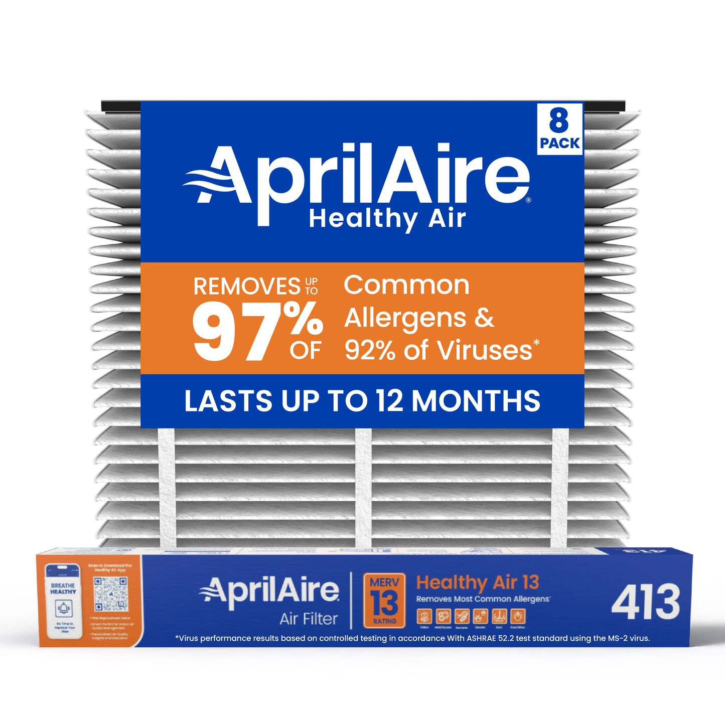 AprilAire 413 MERV 13 Air Filter