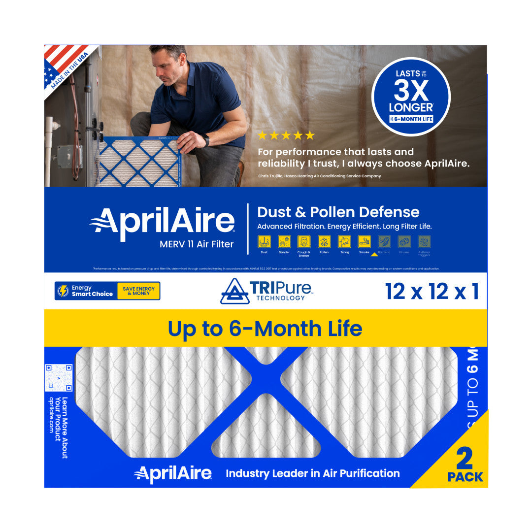 AprilAire A12121 Air Filter 2 Pack Web Ready Hero Photo