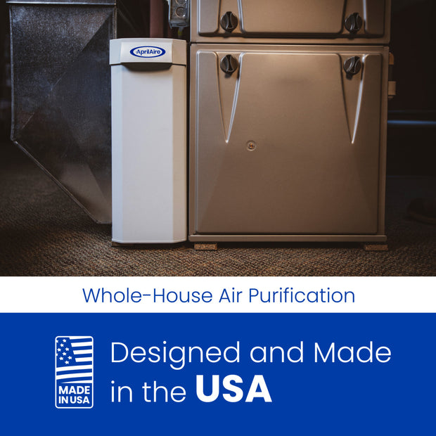 AprilAire 1110 Air Purifier Installed Web Ready Photo