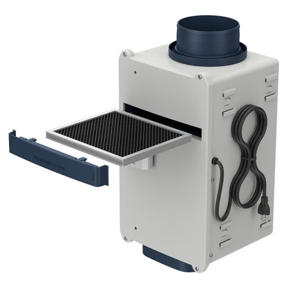 AprilAire 8145 Ventilator Filter Out Left Facing Photo