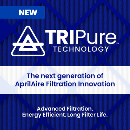 AprilAire Air Filter Filtration Tripure Technology Graphic