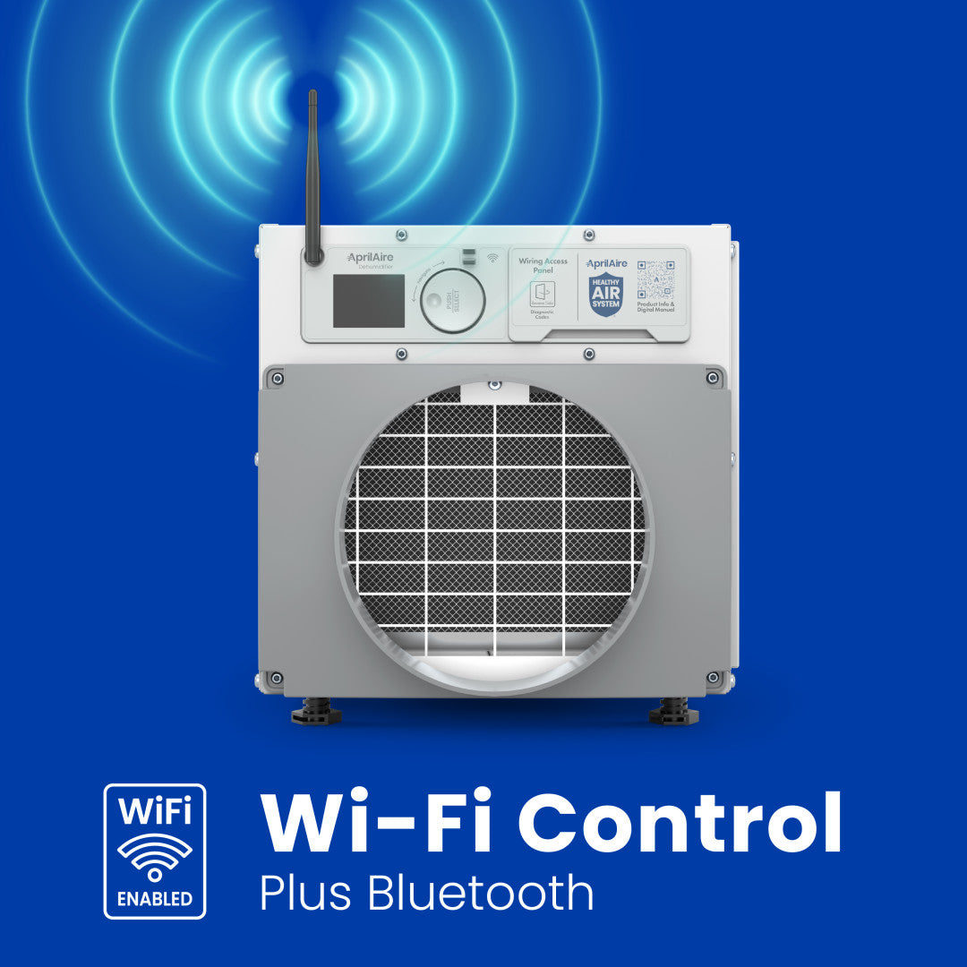 airaページ AprilAire E070W 70-Pint Crawl Space Wi-Fi Dehumidifier