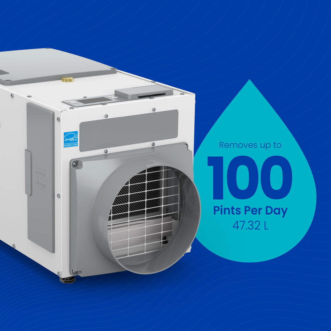 AprilAire E100 Dehumidifier 100 Pints Per Day Web Ready Photo