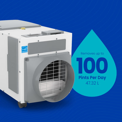 AprilAire E100C Dehumidifier 100 Pints Per Day Web Ready Photo