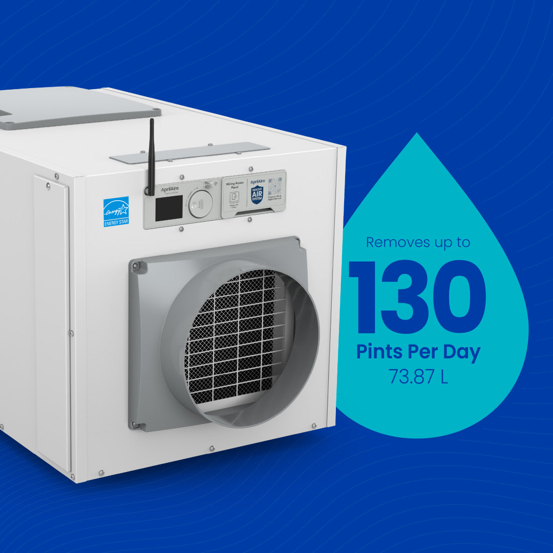 AprilAire E130W Dehumidifier 130 Pints Per Day Web Ready Photo
