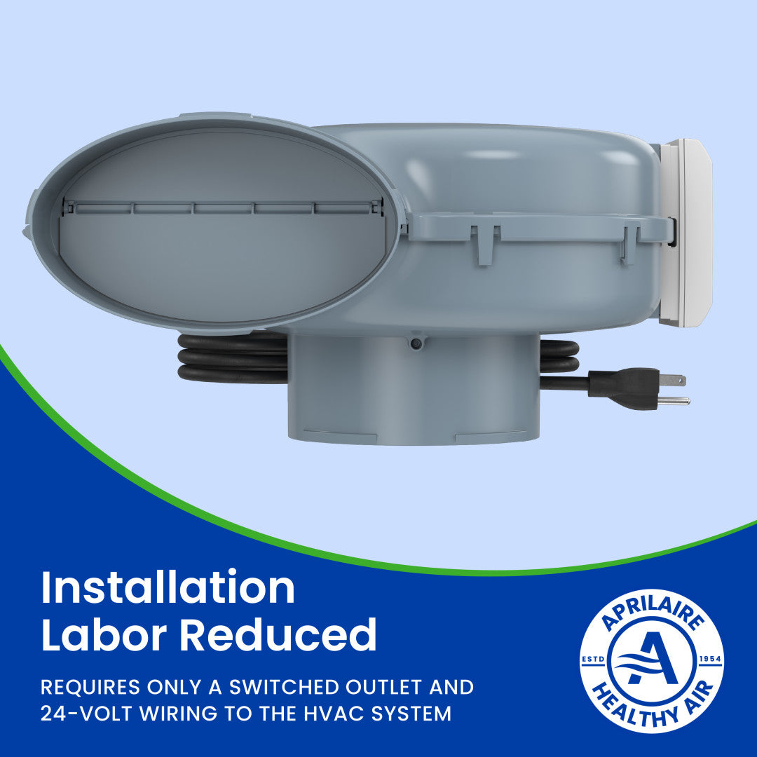 AprilAire V42Snx Ventilator Installation Features Web Ready Photo