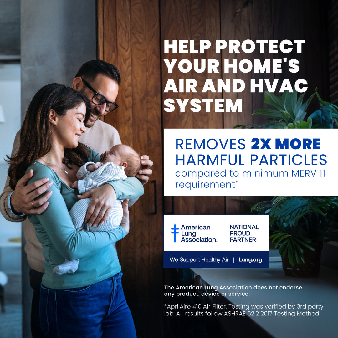 AprilAire 410 Air Filter Benefits Web Ready Lifestyle Photo