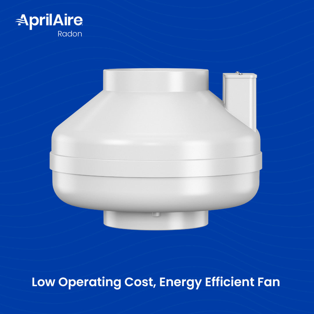 Radon Mitigation Fan to Lower Indoor Radon Levels - AprilAire ARN25F