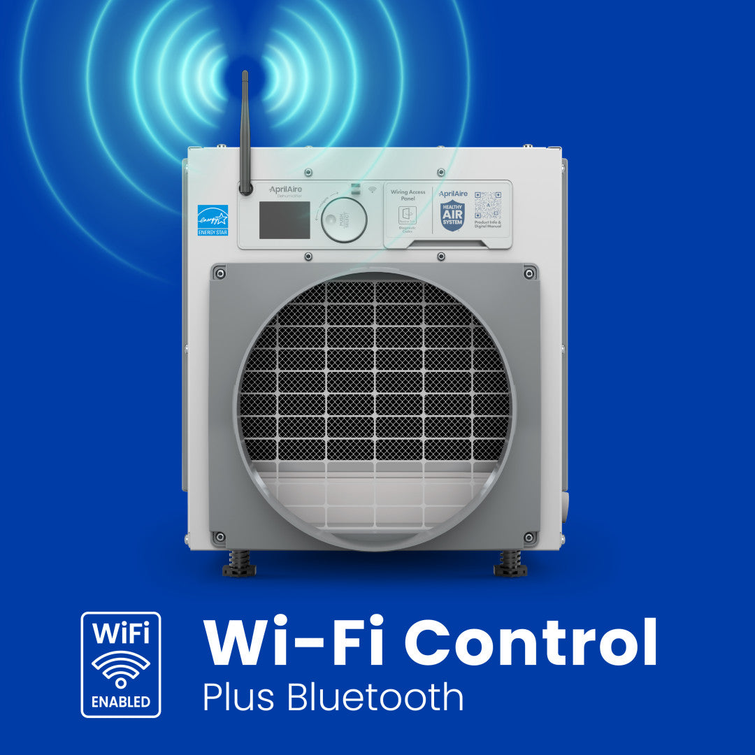 AprilAire E080W 80-Pint Crawl Space Wi-Fi Dehumidifier