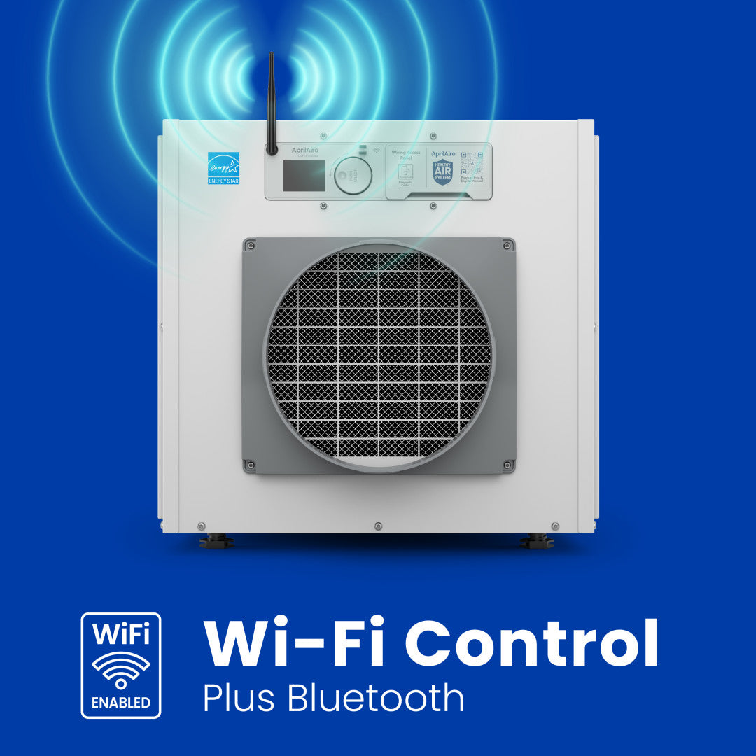 AprilAire E130W Dehumidifier Features Web Ready Photo