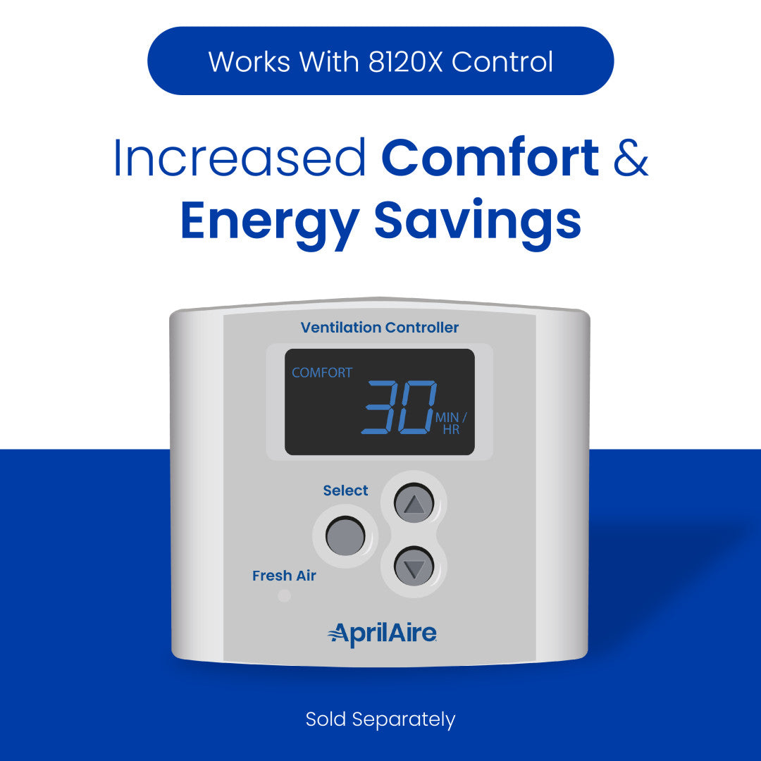 AprilAire V22Bec Ventilator With Control Web Ready Photo