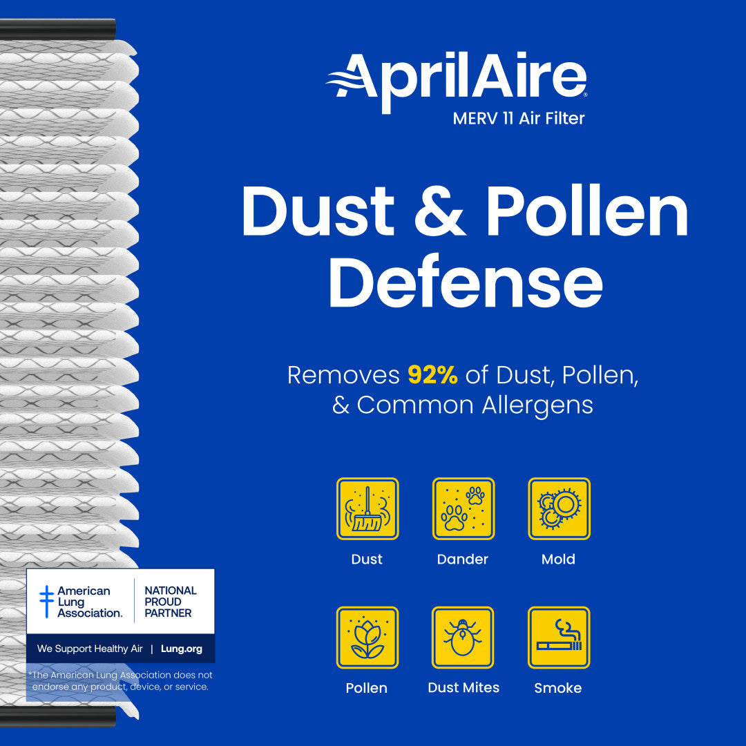 AprilAire Air Filter Merv 11 Tripure Benefits Web Ready Photo
