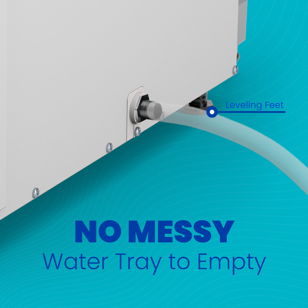 AprilAire Dehumidifiers No Messy Water Tray Web Ready Photo