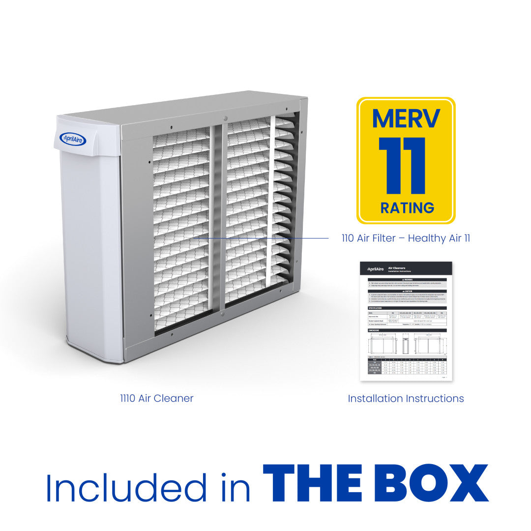 メアリーページ Air Purifier with MERV 11 Air Filter - AprilAire Model 1110