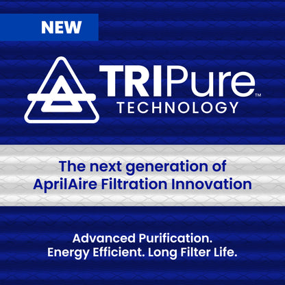 AprilAire Air Filter Purification Tripure Technology Graphic