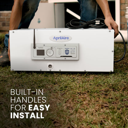 AprilAire E050W Dehumidifier Features Web Ready Photo 1