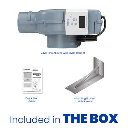 AprilAire V42Snx Ventilator Box Contents Web Ready Photo
