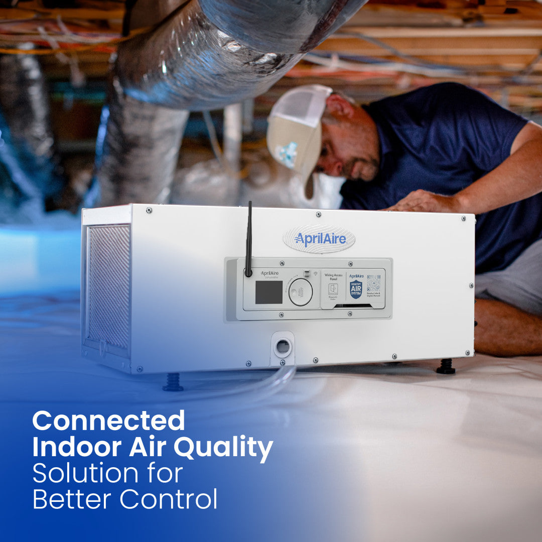 AprilAire E050W Dehumidifier Ideal Application Web Ready Photo