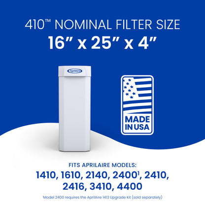 AprilAire 410 Air Filter Size Web Ready Photo