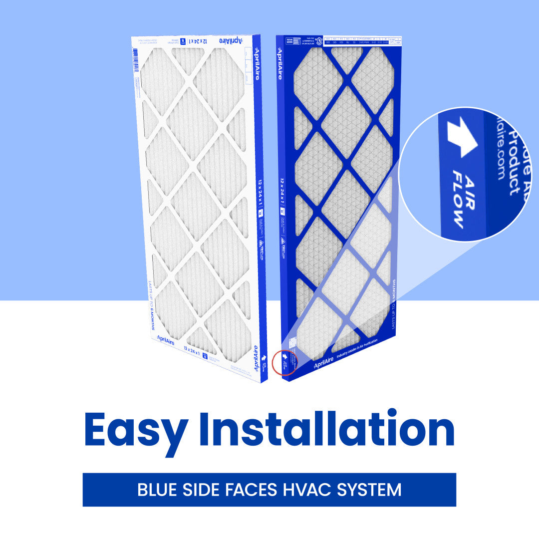 AprilAire A12241 Air Filter Easy Installation Web Ready Instructional Photo
