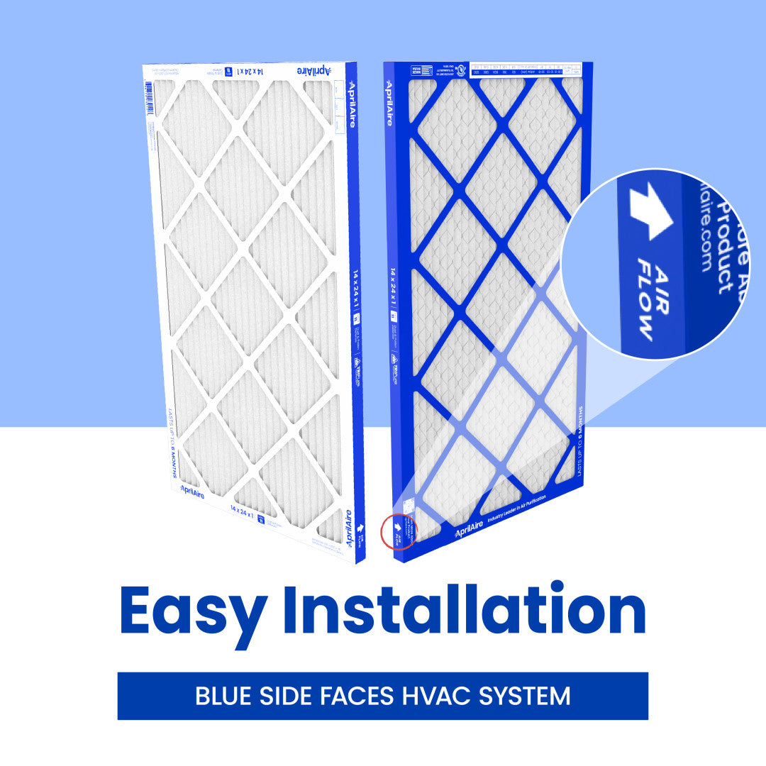 AprilAire A14241 Air Filter Easy Installation Web Ready Instructional Photo