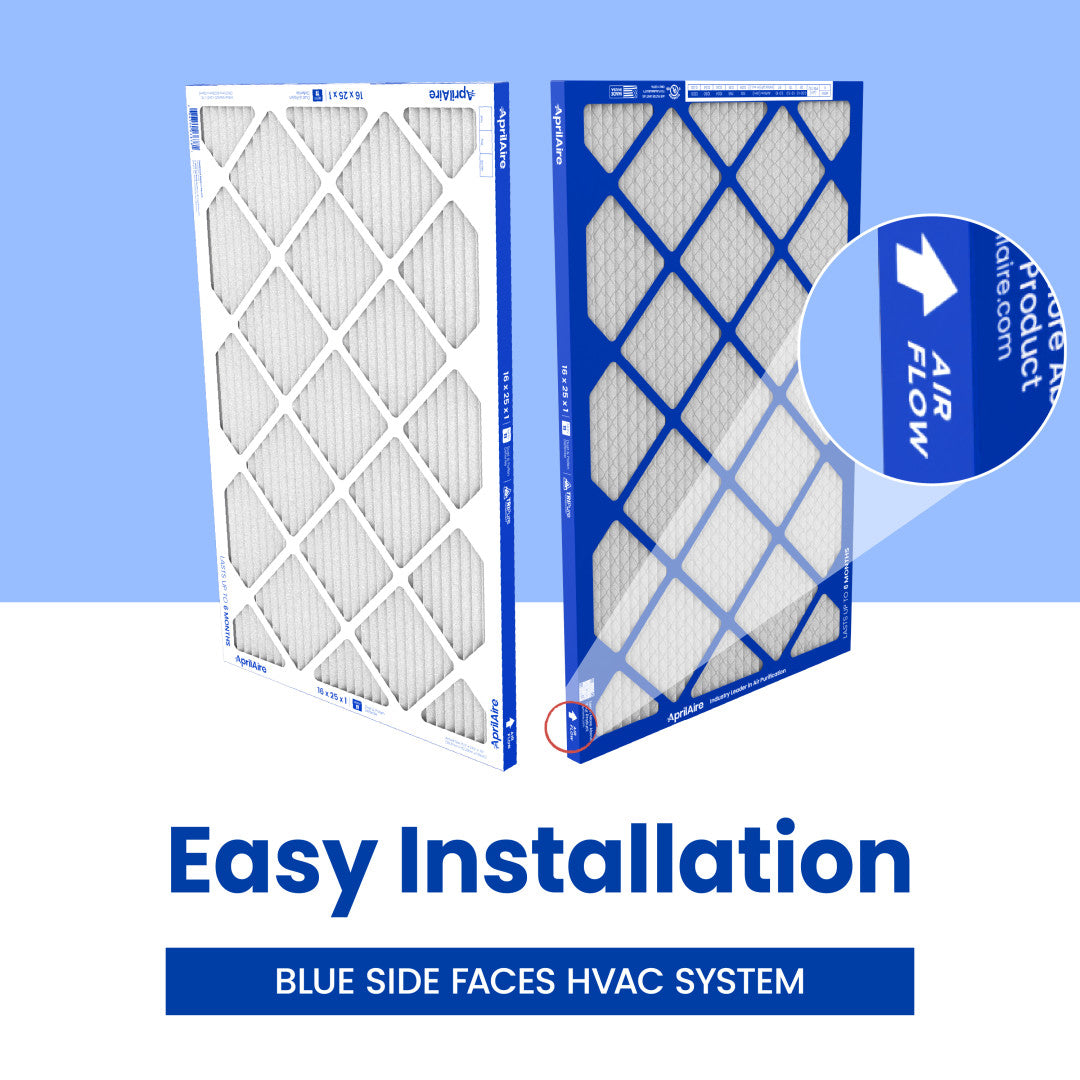 AprilAire A16251 Air Filter Easy Installation Web Ready Instructional Photo