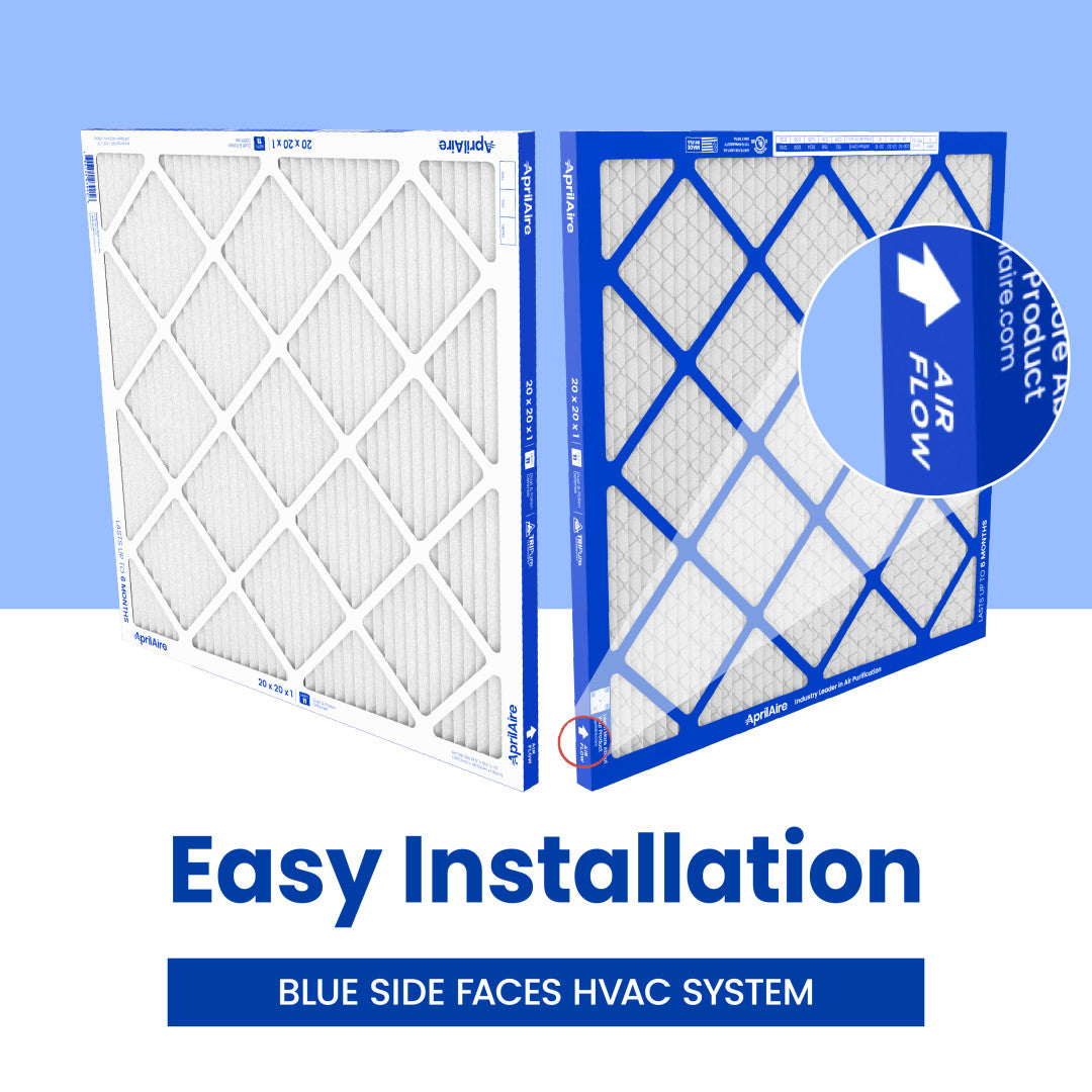 AprilAire A20201 Air Filter Easy Installation Web Ready Instructional Photo