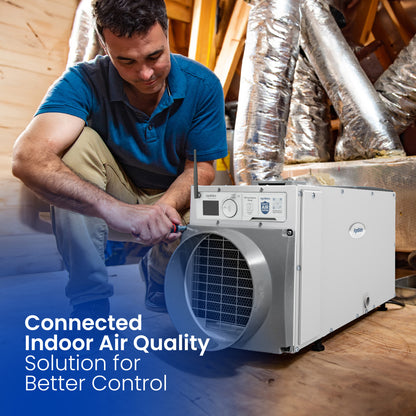 AprilAire E070W Dehumidifier Installation Web Ready Photo