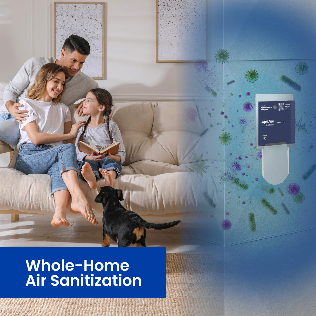 AprilAire Uvd1 Uvc In Duct Air Sanitizer Benefits Lifestyle Photo