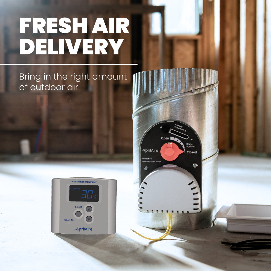 AprilAire 8126X Ventilation Control System Features Web Ready Photo