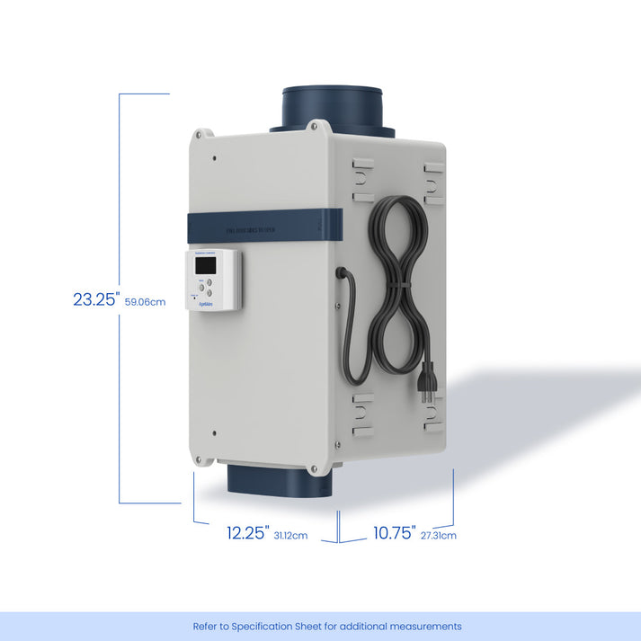 AprilAire 8145 Fresh Air Ventilator Integrated Control, Damper, Filter