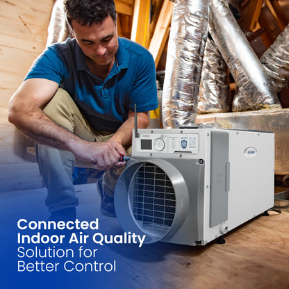 AprilAire Wi Fi Dehumidifier Installation Web Ready Photo