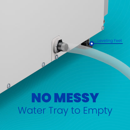 AprilAire E050 Dehumidifier No Messy Water Tray Web Ready Photo