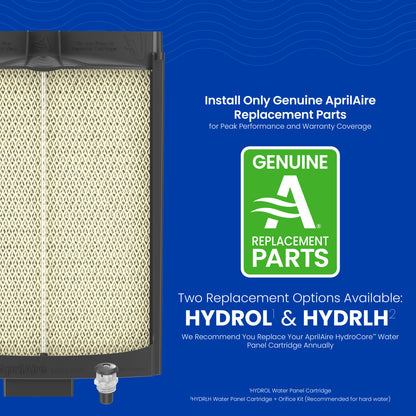 AprilAire Hydrol Hydrlh Humidifier Water Panel Assembly Genuine Web Ready Graphic