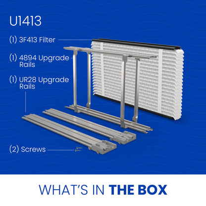 AprilAire U1413 Air Purifier Upgrade Kit Box Contents Web Ready Photo