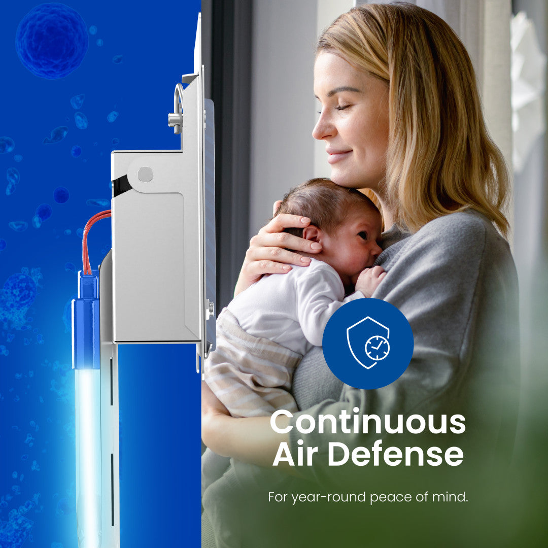 AprilAire Uvd1 Uvc In Duct Air Sanitizer Benefits Lifestyle Photo 2