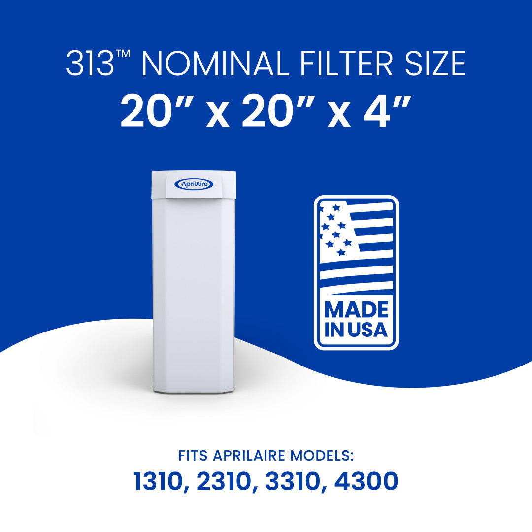AprilAire 313 Air Filter Size Web Ready Photo