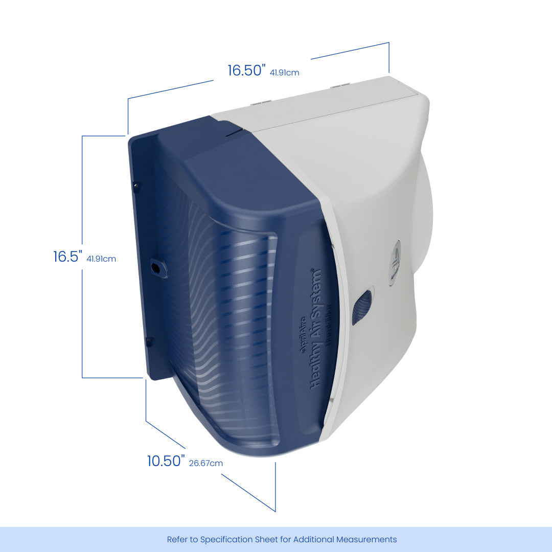 AprilAire 720M Fan-Powered Evaporative Humidifier – 21 GPD, Manual