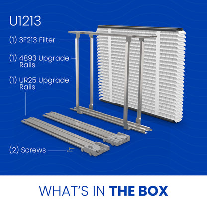 AprilAire U1213 Air Purifier Upgrade Kit Box Contents Web Ready Photo