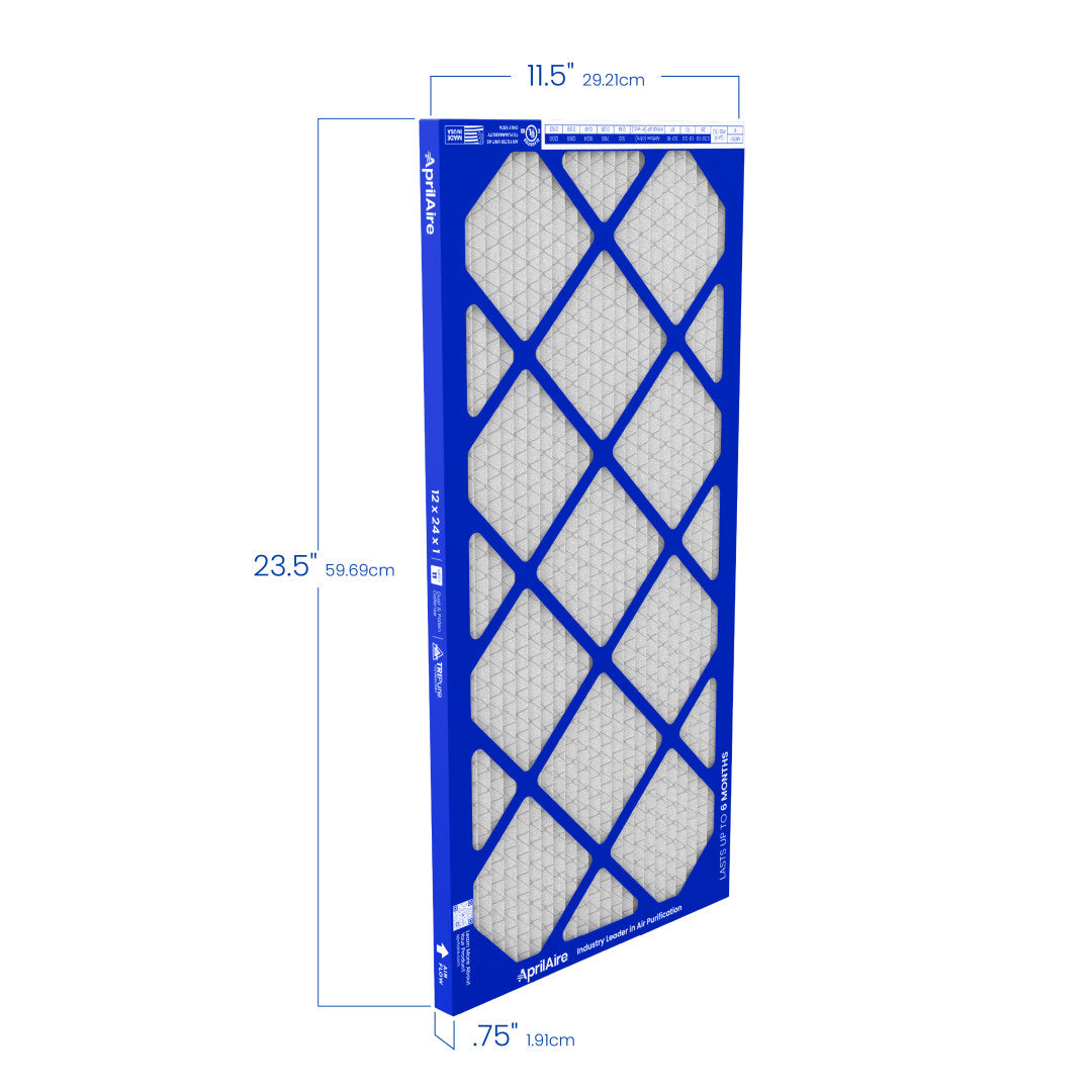 AprilAire A12241 Air Filter Size Measurements Web Ready Photo