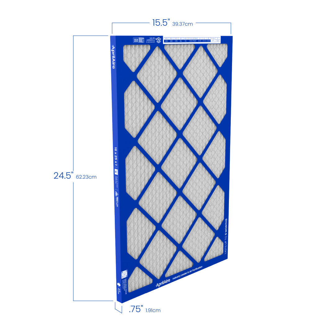 AprilAire A16251 Air Filter Size Measurements Web Ready Photo