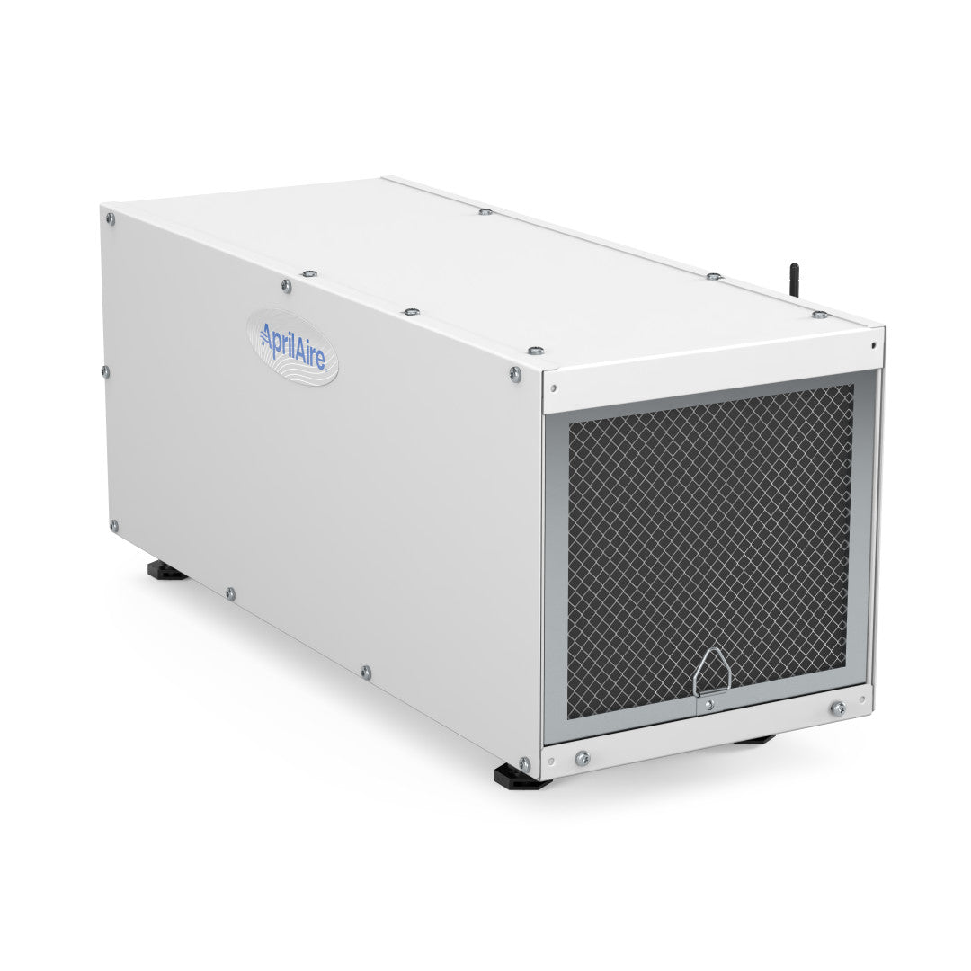 AprilAire E050W Dehumidifier Right Facing Photo