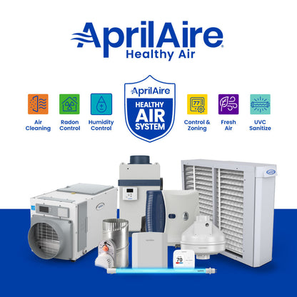 AprilAire Healthy Air System Product Family Web Ready Photo