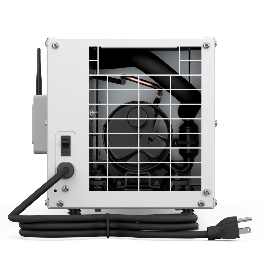 AprilAire E050W Dehumidifier Back Facing Photo